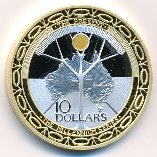 Австралия, 10 долларов (2000 г.)