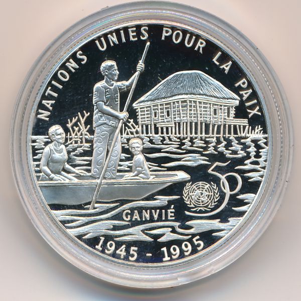 Бенин, 6000 франков КФА (1995 г.)