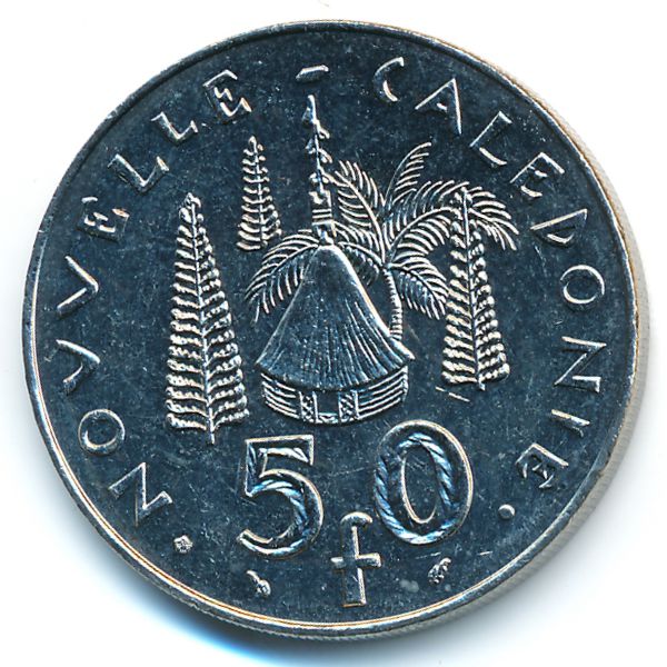 Новая Каледония, 50 франков (1991 г.)