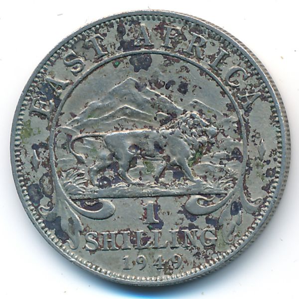 Восточная Африка, 1 шиллинг (1949 г.)