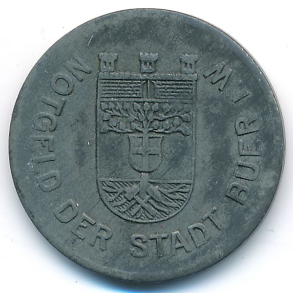 Буер., 50 пфеннигов (1919 г.)