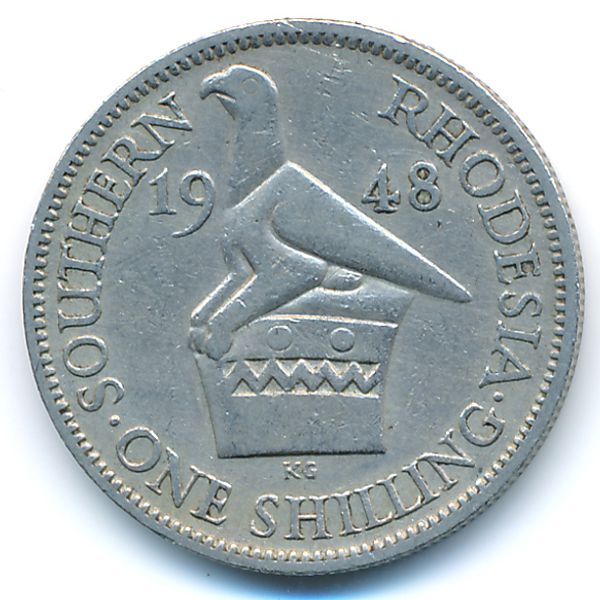 Южная Родезия, 1 шиллинг (1948 г.)
