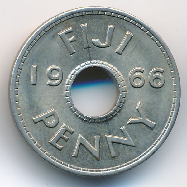 Фиджи, 1 пенни (1966 г.)