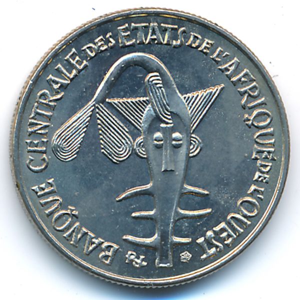 Западная Африка, 50 франков (1972 г.)