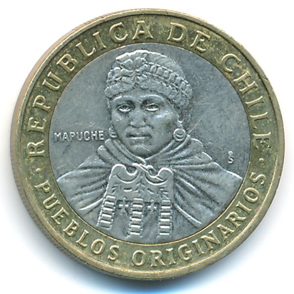 Чили, 100 песо (2013 г.)