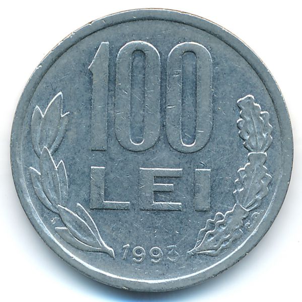 Румыния, 100 леев (1993 г.)