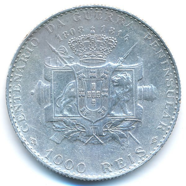 Португалия, 1000 рейс (1910 г.)