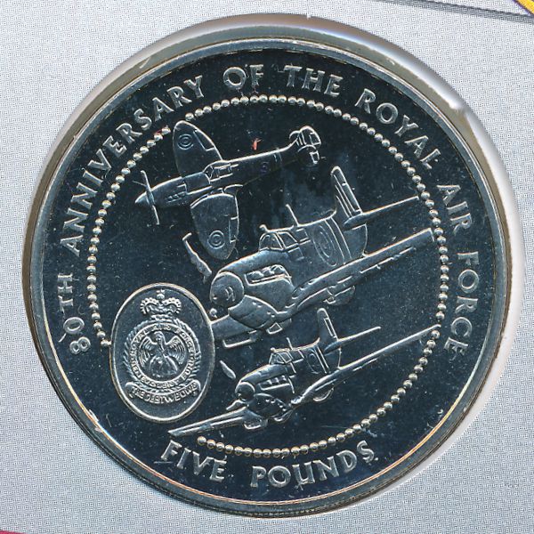 Гернси, 5 фунтов (1998 г.)