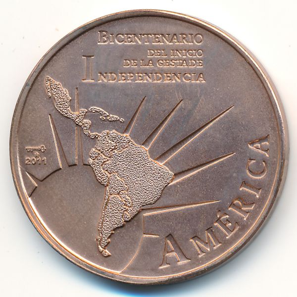 Куба, 1 песо (2011 г.)