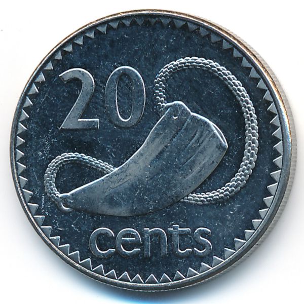 Фиджи, 20 центов (2006 г.)