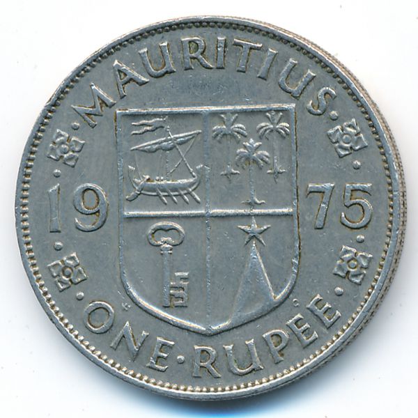 Маврикий, 1 рупия (1975 г.)