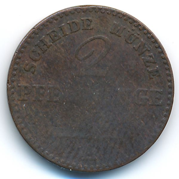 Пруссия, 2 пфеннинга