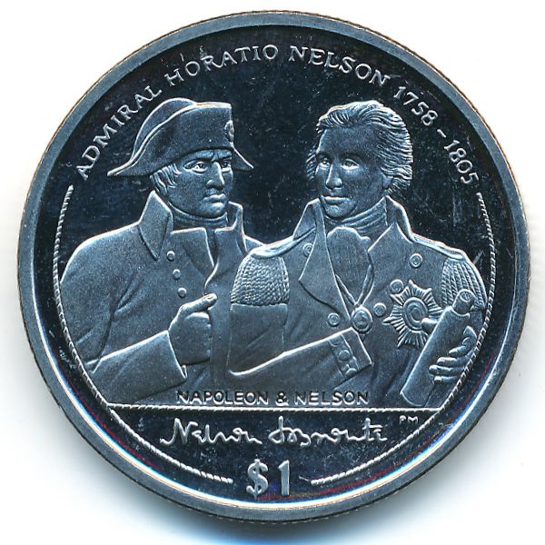Виргинские острова, 1 доллар (2005 г.)