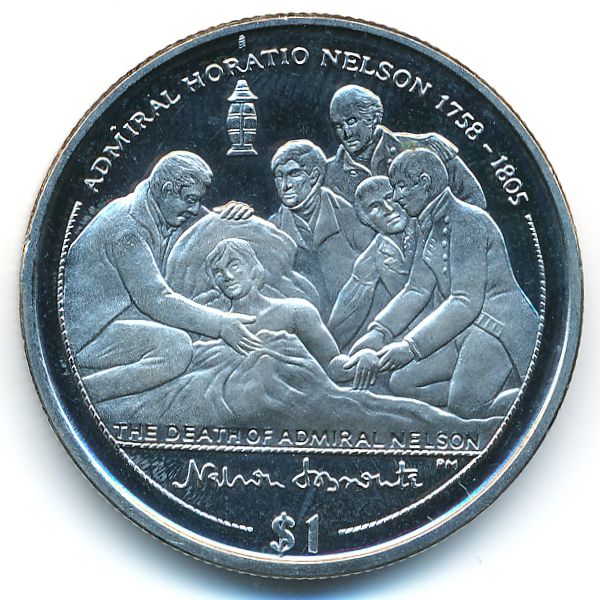 Виргинские острова, 1 доллар (2005 г.)