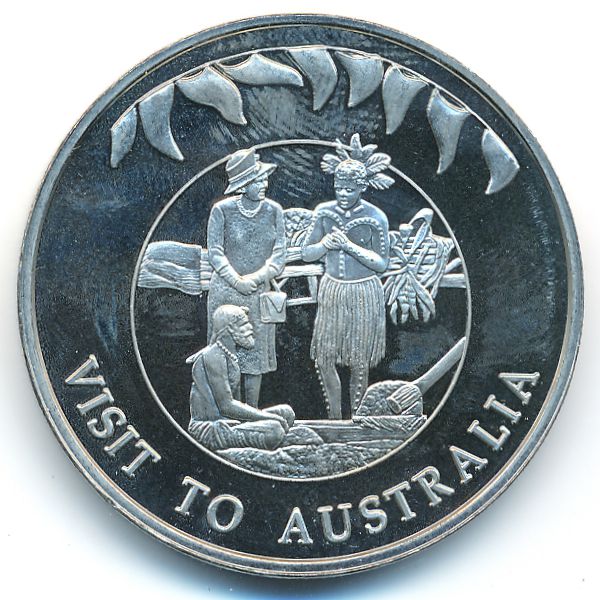 Фолклендские острова, 50 пенсов (2002 г.)