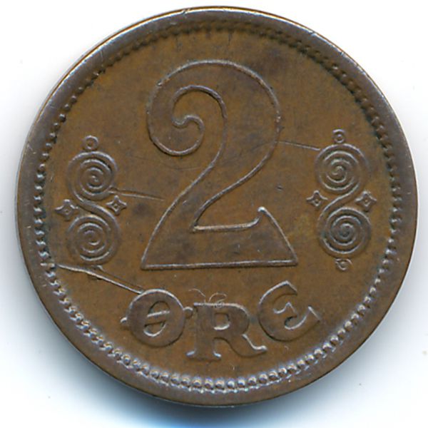 Дания, 2 эре (1914 г.)