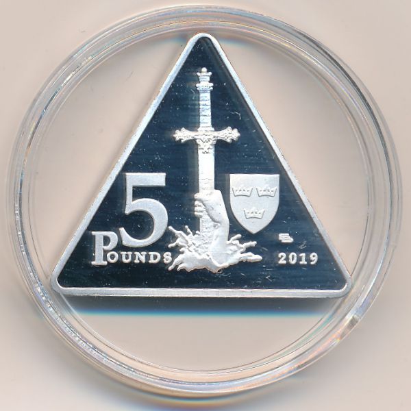 Бардси., 5 фунтов (2019 г.)