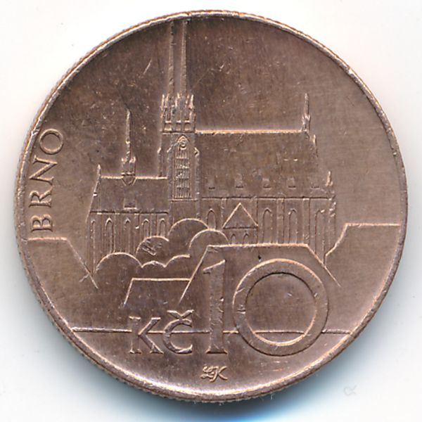 Чехия, 10 крон (2003 г.)