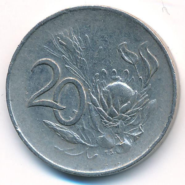 ЮАР, 20 центов (1966 г.)