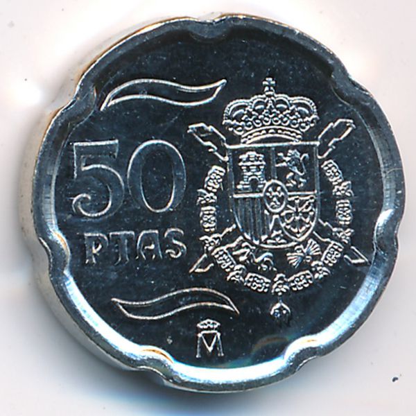 Испания, 50 песет (1999 г.)