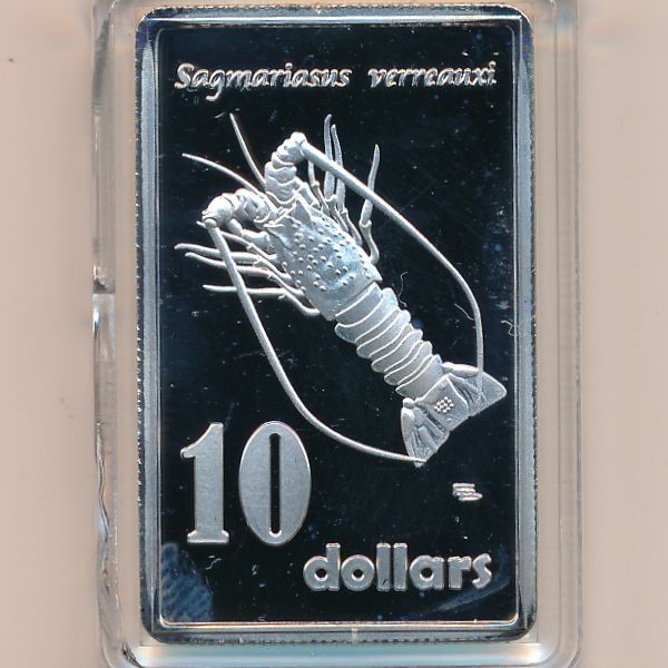 Чатем., 10 долларов (2017 г.)