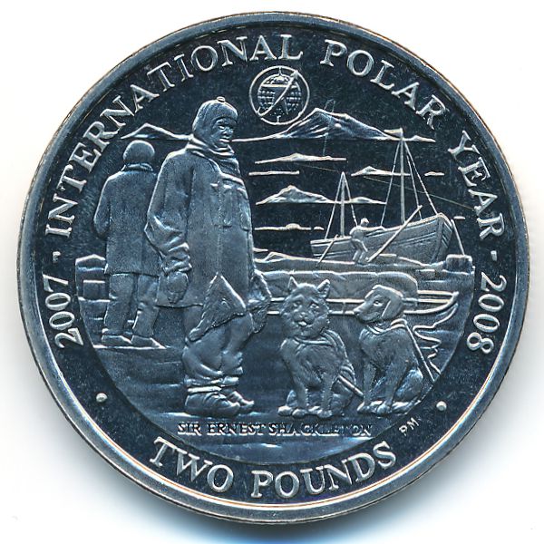 Южная Джорджия и Южные Сэндвичевы острова, 2 фунта (2007 г.)