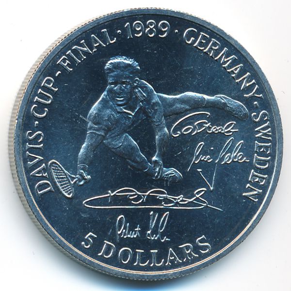 Ниуэ, 5 долларов (1989 г.)
