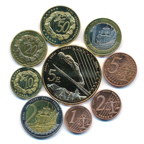 Андорра., Набор монет (2003 г.)