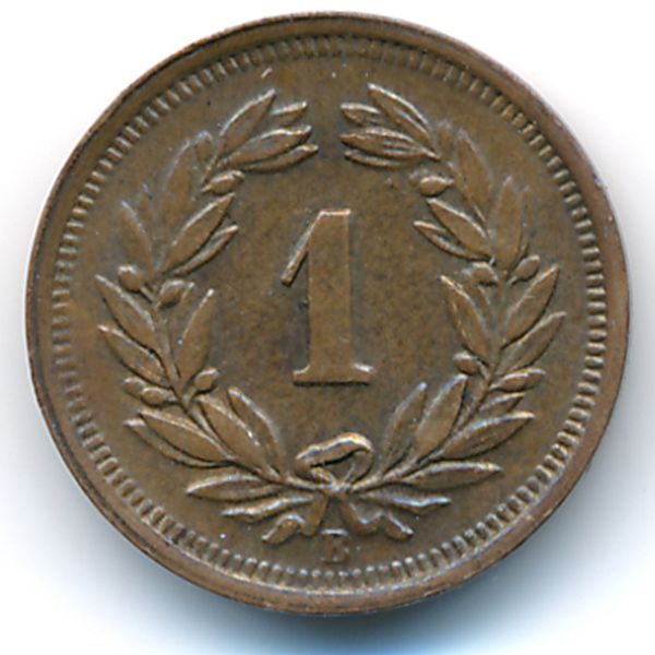 Швейцария, 1 раппен (1941 г.)