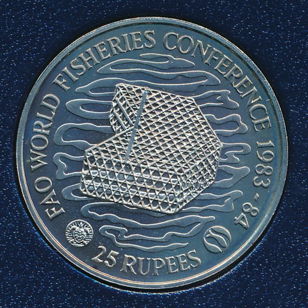 Сейшелы, 25 рупий (1983 г.)