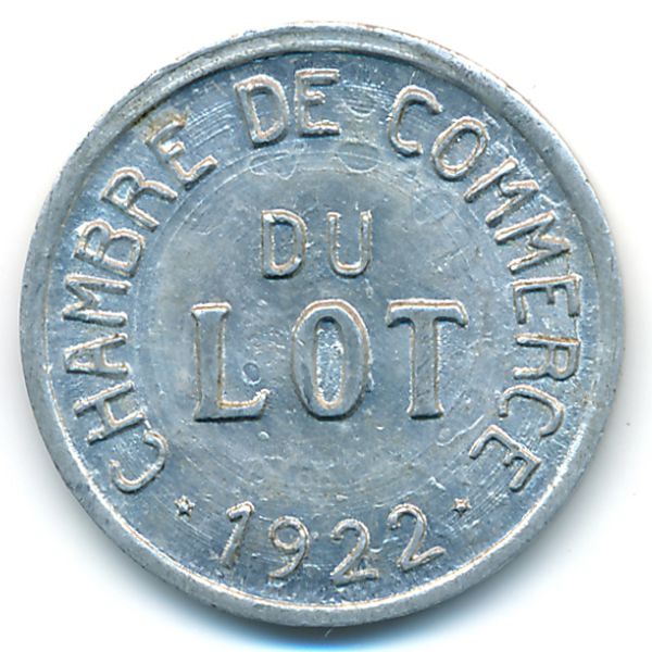 Нотгельды Франции, 10 сентим (1922 г.)