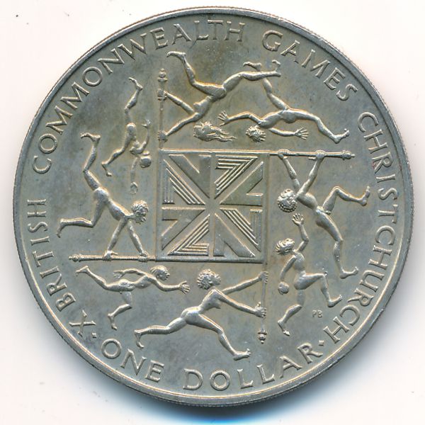 Новая Зеландия, 1 доллар (1974 г.)