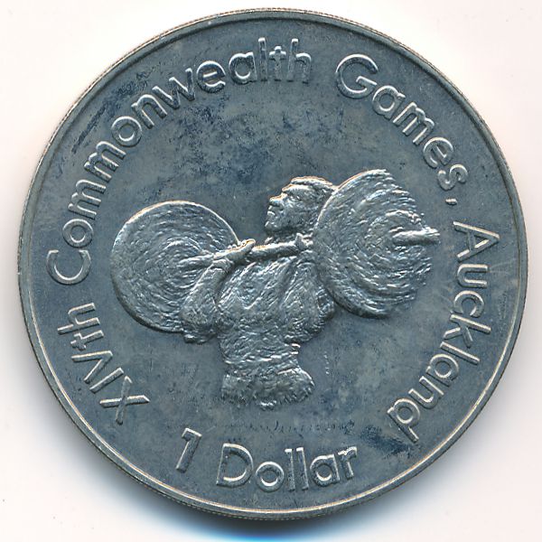 Новая Зеландия, 1 доллар (1989 г.)