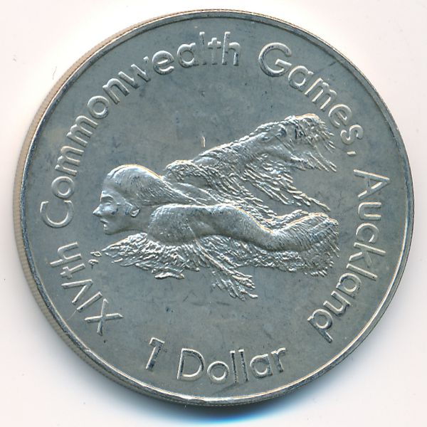 Новая Зеландия, 1 доллар (1989 г.)