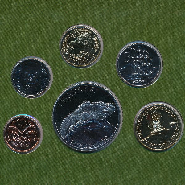 Новая Зеландия, Набор монет (2007 г.)