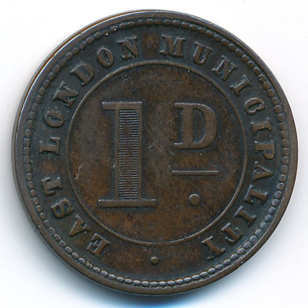 ЮАР, 1 пенни (1880 г.)