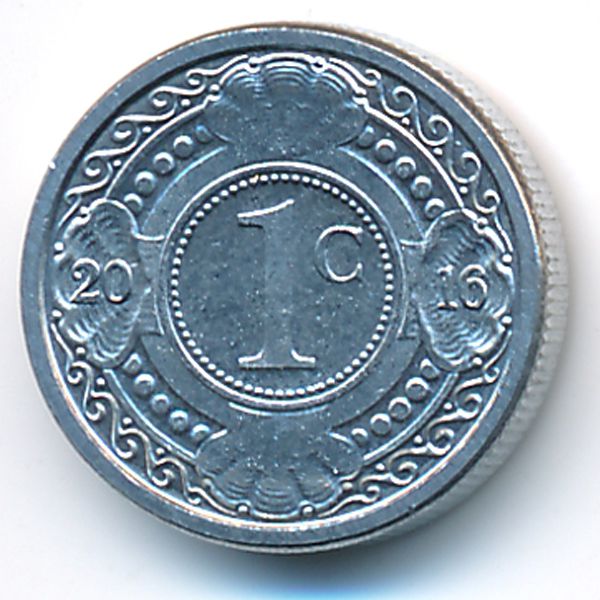 Антильские острова, 1 цент (2016 г.)