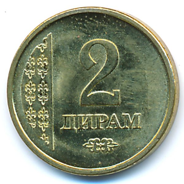 Таджикистан, 2 дирама (2011 г.)