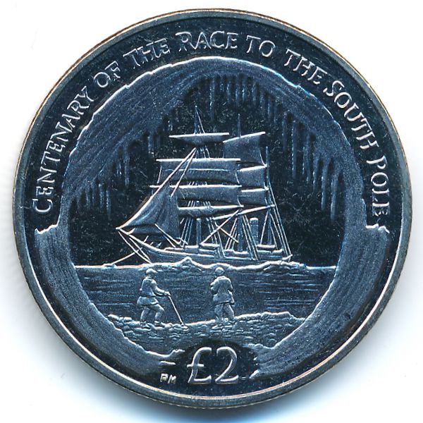 Южная Джорджия и Южные Сэндвичевы острова, 2 фунта (2010 г.)
