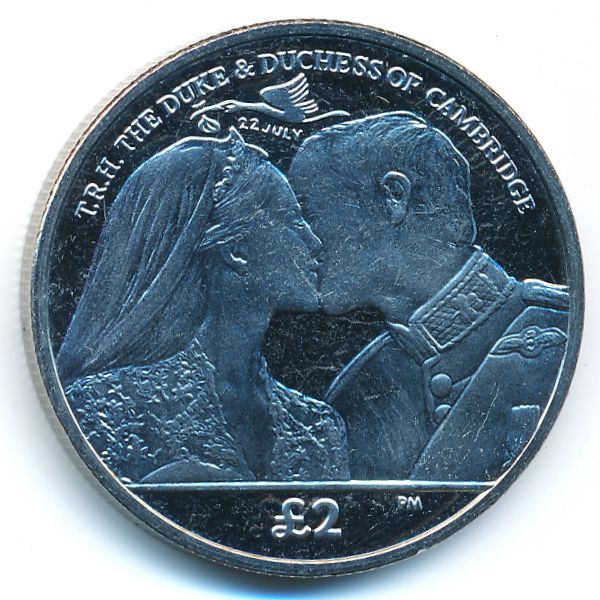 Южная Джорджия и Южные Сэндвичевы острова, 2 фунта (2013 г.)