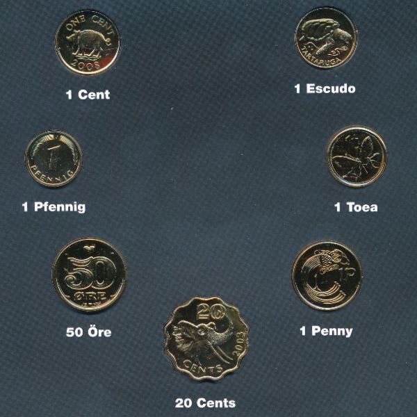 Коллекции, Набор монет