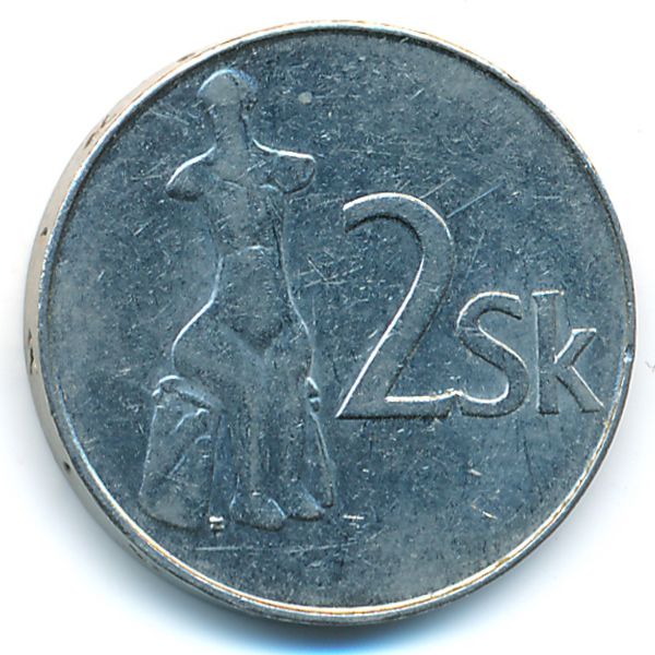 Словакия, 2 кроны (1995 г.)