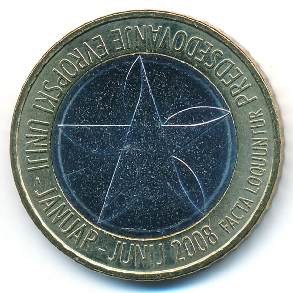 Словения, 3 евро (2008 г.)