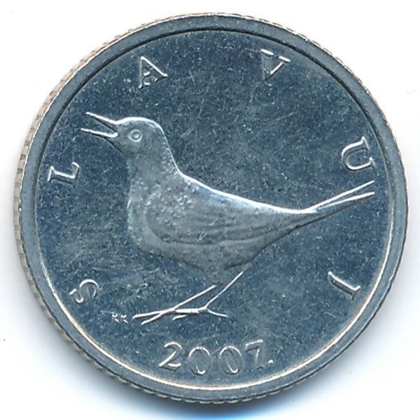 Хорватия, 1 куна (2007 г.)