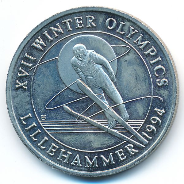 Теркс и Кайкос, 5 крон (1993 г.)