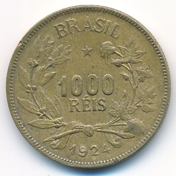Бразилия, 1000 рейс (1924 г.)