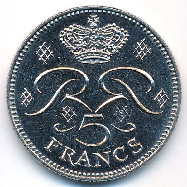 Монако, 5 франков (1971 г.)