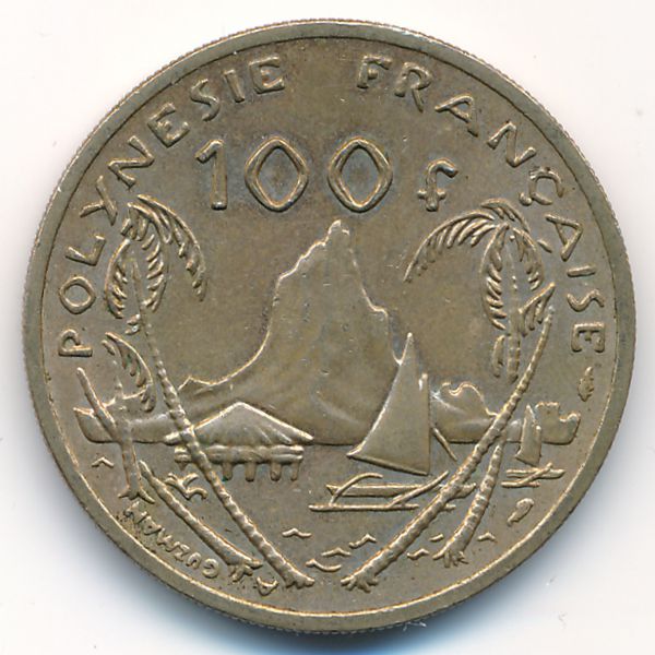 Французская Полинезия, 100 франков (1982 г.)
