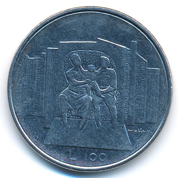 Сан-Марино, 100 лир (1976 г.)