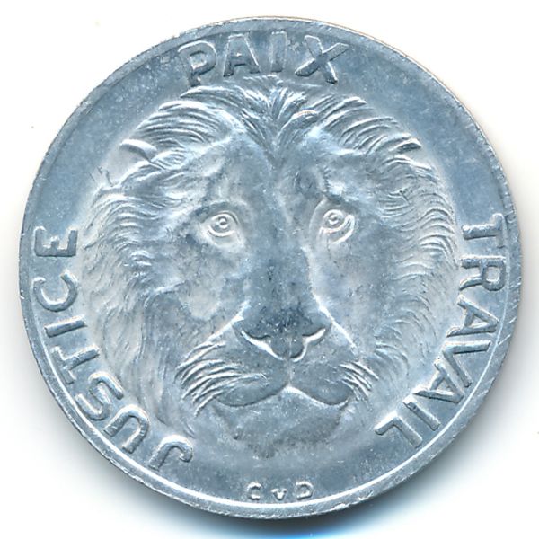 Конго, Демократическая республика, 10 франков (1965 г.)